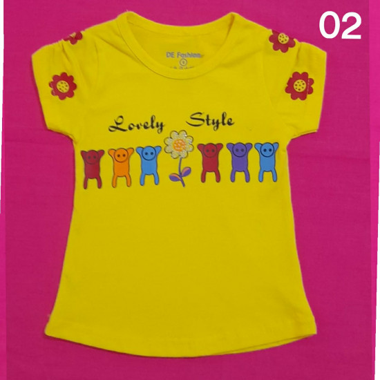 GIRL T-SHIRT - SMALL SIZE GIRL T-SHIRT - SMALL SIZE