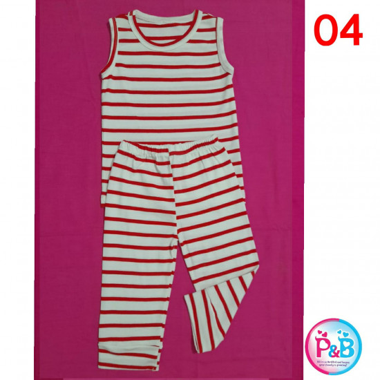 PIJAMA SLEEVLESS -MEDIUM SIZS