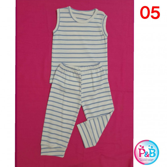 PIJAMA SLEEVLESS -MEDIUM SIZS