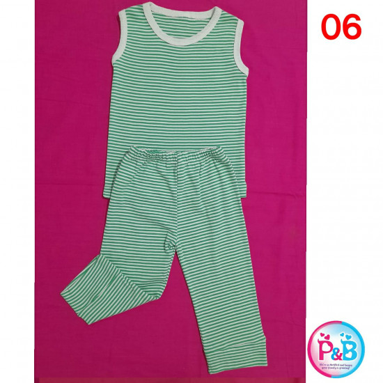 PIJAMA SLEEVLESS -MEDIUM SIZS