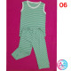 PIJAMA SLEEVLESS -MEDIUM SIZS