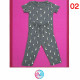 PIJAMA WITH SLEEVE -MEDIUM SIZS PIJAMA WITH SLEEVE -MEDIUM SIZS