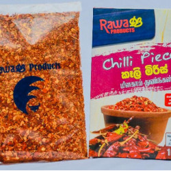 RAWANA CHILLI PIECES - කෑලි මිරිස් 500g