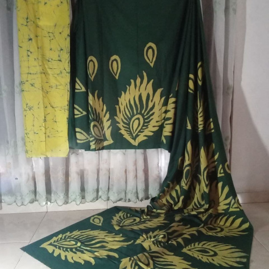 Wax Batik Saree Wax Batik Saree