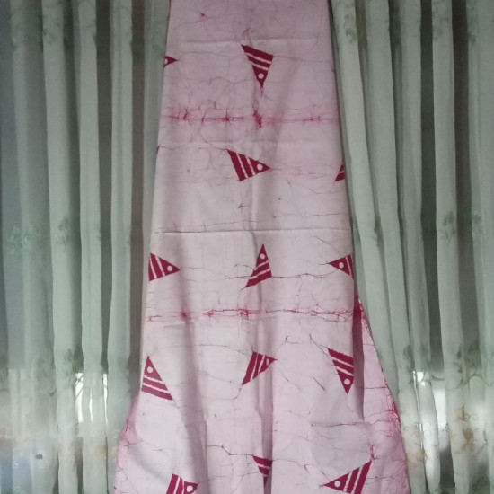 Wax Batik Frock material Wax Batik Frock material