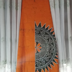 Wax Batik Frock material