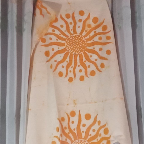 Wax Batik Frock material Wax Batik Frock material