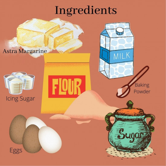 Icing Butter Cake (Astra) Icing Butter Cake (Astra)