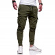 Men Solid Color Casual Sports Jogging Pants