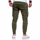Men Solid Color Casual Sports Jogging Pants