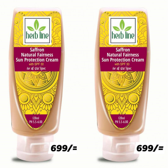 Saffron Natural Fairnesss Sun Protection Cream Saffron Natural Fairnesss Sun Protection Cream
