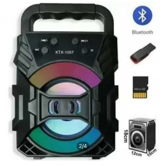 Super Bass Portable wireless Bluetooth Speaker