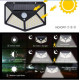 Outdoor 100 LED Solar Power Wall Light