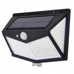 Outdoor 100 LED Solar Power Wall Light