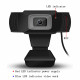 30 degrees USB 2.0 PC Camera 1080P