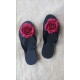 New Rose Design Hand Made Ladies Slippers