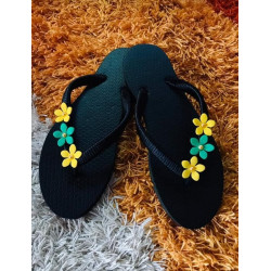 New Tiny Flowers Design  Ladies Slippers