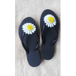New Sun Flower Design  Ladies Slippers