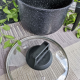 Non-stick sause pan with glass lid 22CM/Kavi Store