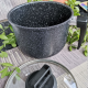 Non-stick sause pan with glass lid 22CM/Kavi Store