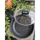 Non-stick Casserole with glass lid 24CM/Kavi Store
