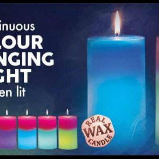 COLOUR CHANGING CANDLES COLOUR CHANGING CANDLES