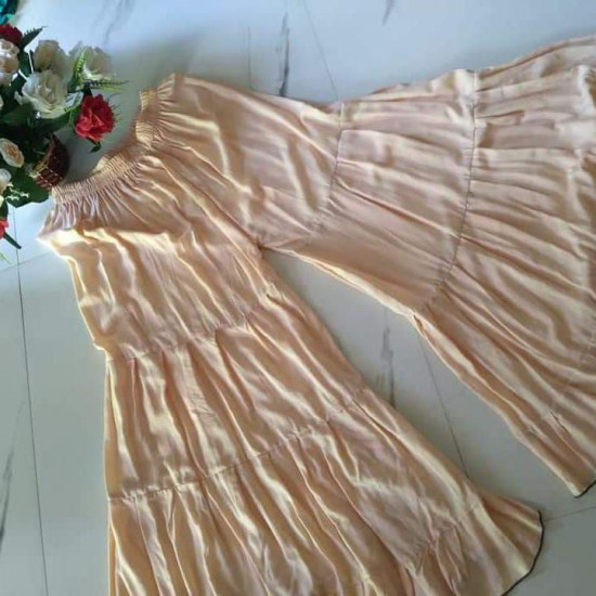 SKIRT PLAZO WITH FRILLED SKIRT PLAZO WITH FRILLED