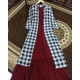 GIRLS LONG FROCK WITH OVER COAT