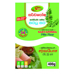 Karapincha with Pittu Flour