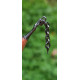 Linked a key, padlock, key tag chain, and a hand Linked a key, padlock, key tag chain, and a hand