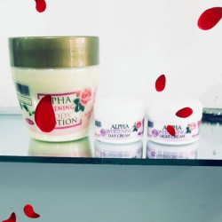ALPHA WHITENING FACE CREAM AND BODY LOTION