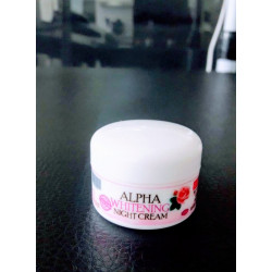 ALPHA WHITENING NIGHT FACE CREAM 15ml