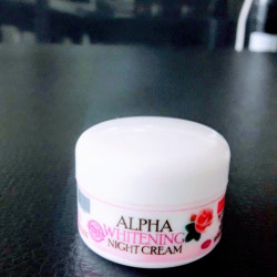 ALPHA WHITENING NIGHT FACE CREAM 15ml