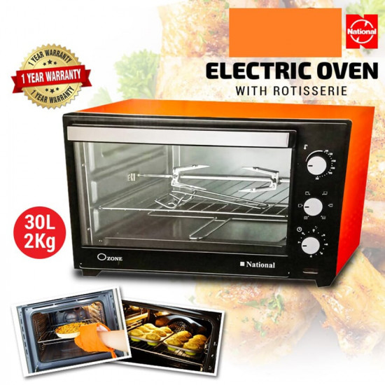 National Electric Oven 30L (2KG ) , CK-30B  (LE)