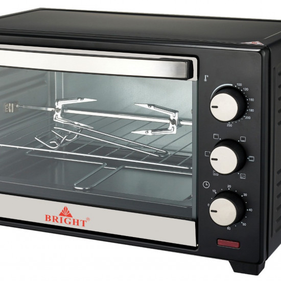 Electric Oven with Rotisserie 25L, 2KG (BRIGHT) Electric Oven with Rotisserie 25L, 2KG (BRIGHT)