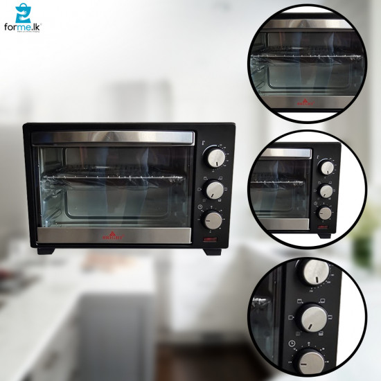 Electric Oven with Rotisserie 25L, 2KG (BRIGHT) Electric Oven with Rotisserie 25L, 2KG (BRIGHT)
