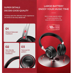 WIRELESS HEADSET shocking heavy bass (SM)