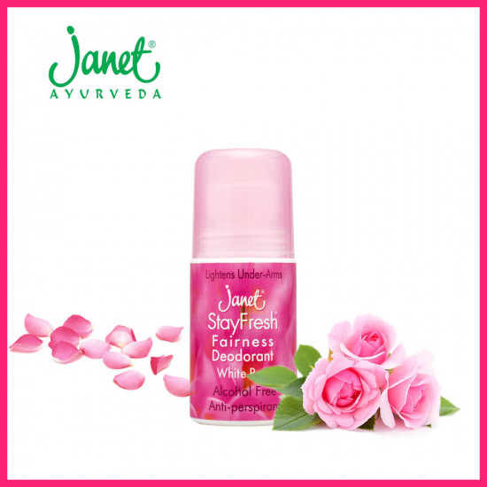 Janet Fairness Deodorant White Rose 30ml