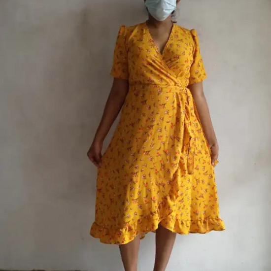 VISCOSE FROCK VISCOSE FROCK