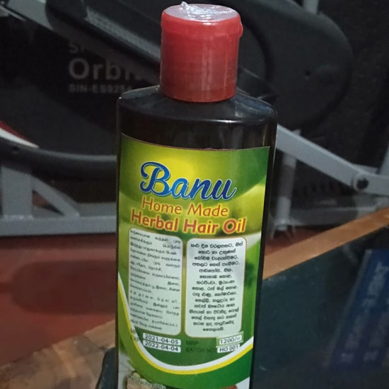 BANU HOME MADE HERBAL HAIR OIL 200 ml