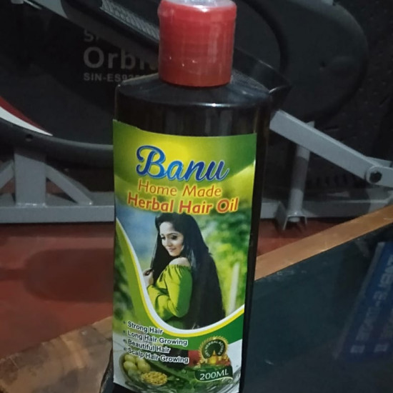 BANU HOME MADE HERBAL HAIR OIL 200 ml