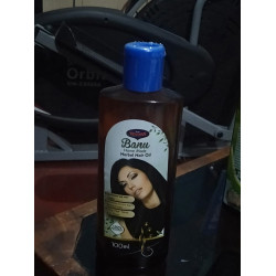 BANU HOME MADE OIL FOR GRAY TO BLACK HAIR 200ml