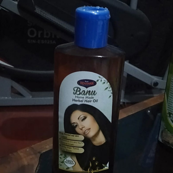 BANU HOME MADE OIL FOR GRAY TO BLACK HAIR 200ml BANU HOME MADE OIL FOR GRAY TO BLACK HAIR 200ml