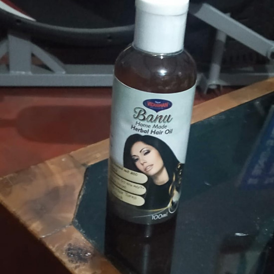 BANU HOME MADE HERBAL FOR GRAY TO BLACK HAIR 100ml BANU HOME MADE HERBAL FOR GRAY TO BLACK HAIR 100ml