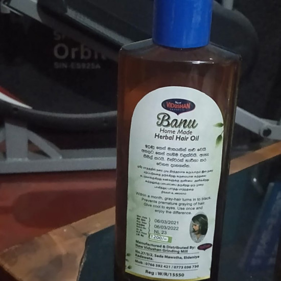 BANU HOME MADE HERBAL FOR GRAY TO BLACK HAIR 100ml BANU HOME MADE HERBAL FOR GRAY TO BLACK HAIR 100ml