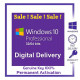 WINDOWS 10 PRO 32/64 BIT GENUINE LICENSE KEY