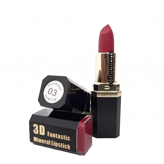 Miss Rose 3D Mineral Lipstick #03