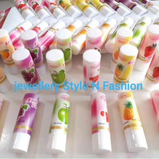 Extra Moisturizing Fruit Flavored Lip Balm - 03 pcs Set