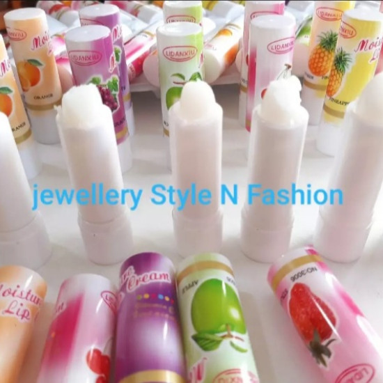 Extra Moisturizing Fruit Flavored Lip Balm - 03 pcs Set