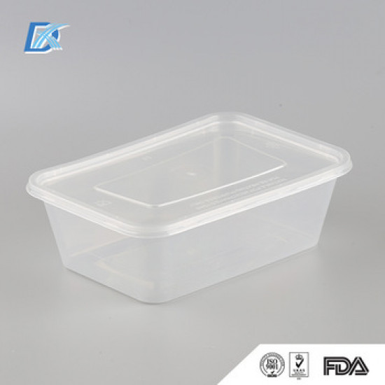 Microwavable PP Transparent Lunch box